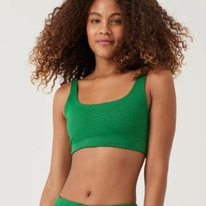 Outdoor Voices Double Time Sports Bra in Spearmint - Size M